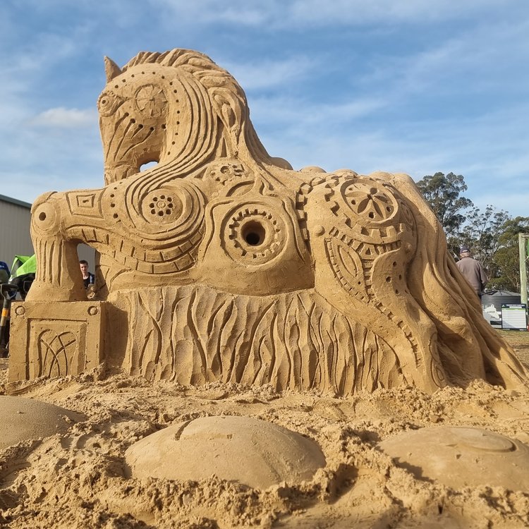 peter bignall sand sculpting